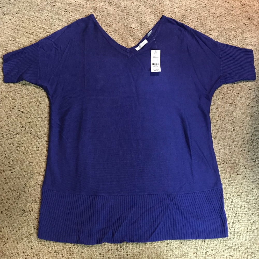 NWT Short Sleeve Sweater